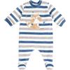 Chicco Tutine In Ciniglia Con Apertura Entrogamba Neonato/Neonata 0-24 mesi, Grigio, 3 mesi, Designed in Italy