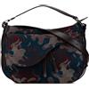 Christian Dior Pre-Owned - Borsa a tracolla Soft Saddle Bag Peter Doig in tela camouflage 2021 - Donna - pelle di vitello/tela - Taglia unica -