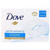Dove Beauty Cream Bar Esfoliante delicato 2 x 100g, adatto per l'uso quotidiano su viso, corpo e mani, confezione da 4