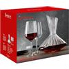Spiegelau & Nachtmann Spiegelau Set decanter da 3 pezzi: 1 decanter (2,9 l), 2 bicchieri da vino (630 ml), vetro di cristallo, LifeStyle, 4450193