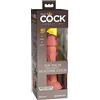 Pipedream King Cock 6 Silicone Dual Density Cock Light 6 Pollici