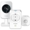 D-Link DCH-100KT Sistema di Sicurezza Domestico, Wi-Fi, HD, Bianco