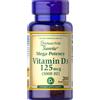 Puritans Pride Vitamina D3 125 mcg (5000 UI) 200 capsule molli a rilascio rapido
