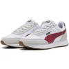 PUMA R78 LIGHTWIND, Scarpe da Ginnastica Unisex-Adulto, Cool Light Gray-Dark Crimson White, 41 EU