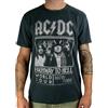 Amplified AC/DC Amplified Collection - Highway To Hell Poster Uomo T-Shirt Carbone XL 100% Cotone Regular