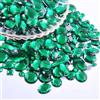 Wambere 100 pezzi di strass da cucire, pietre in acrilico con strass per cucire a mano, varie forme da 4-30 mm, strass piatti, per artigianato fai da te, decorazione di abbigliamento, accessori per