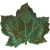Rituali Domestici - Piatto foglia platano in gres, 17x19,5cm, profondità 5cm, collezione Sfogliami