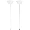 Toddmomy Lampadari A Sospensione Con Asta Lampadari Con Pali Di Prolunga Con Baldacchino Asta Per Sospendere per Camera da letto sala da pranzo corridoio