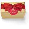 Godiva Chocolatier Natale Ballotin Jingle - Assortimento di Cioccolatini Belgi al Latte, Bianco e Fondente - Dolci Regali di Natale - 500g
