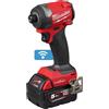 Milwaukee Avvitatore ad impulsi 1/4 esagonale con ONE-KEY M18 ONEID3-502X