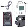 Dilwe Pickup per Chitarra, Accordatore Equalizzatore Piezo Pickup a 5 Bande di Frequenza EQ LC-5 per Chitarre Acustiche