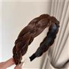 Ever Fairy Cerchietto per capelli da donna, coda di pesce, treccia, fasce per capelli, per feste, matrimoni, copricapo, per donne e ragazze (cinque fili di colore marrone chiaro, taglia unica)
