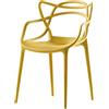 Kartell Masters 586516 - Sedia, Colore: Senape