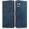 Namenand Cover per Samsung Galaxy A05s 4G,PU Pelle Custodia a Libro Portafoglio Chiusura Magnetico Case - Blu