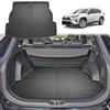 GAFAT Compatibile con Toyota RAV4 XA50 2019-2025 2026 Tappetino per Bagagliaio, Accessori RAV4 Hybrid Tappetini Gomma Facile da Piegare, TPE Originale 3D Scanner Bordo Alto