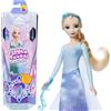 Mattel Disney Frozen - Elsa Spin & Reveal, bambola ispirata al film Disney con 11 sorprese incluse tra cui 5 accessori, 5 adesivi e una scena di gioco, giocattolo per bambini, 3+ anni, JBG59