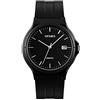 SKMEI Orologio da polso da donna, impermeabile, per donna, casual, analogico, al quarzo, da donna 1.69*1.5*0.39 inch Tutto Black-Big