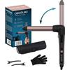 Cecotec Arricciacapelli Manuale SurfCare TwistWaves. 43W, Arricciacapelli da 25 mm con Gomito a 90 gradi per Maggiore Comodità, Include Guanto Termico, Custodia e 2 Clip