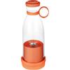 Mediawave Store Frullatore Portatile Mini Juice Bottiglia per Smoothie Ricaricabile Portatile Arancione