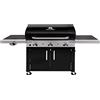 Char-Broil New Performance Series 340B - Griglia Barbecue con 3 Fuochi con Tecnologia TRU-Infrared, Finitura Nera
