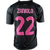 AS Roma Maglia Replica THD Kid 22/23 - ZANIOLO, Nero, 12 ANNI