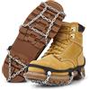 Yaktrax Taktrax ICEtrekkers Chains - Ramponi per neve e ghiaccio - Design durevole a motivo a scala, maglie in acciaio e fascia elastica - Ideali per stivali e scarpe - Taglia XL