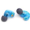 Generic Suono isolante Earbuds testa sostituzione auricolare stereo testa MMCX Pin cuffie per SE215 (Blu)