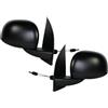 Generico COPPIA Specchi Specchietti Retrovisori nero Regolazione comando meccanico laterali destro e sinistro Specifici per Panda modello 312 e 319 prodotte dal 2012 in poi - 801076-801077