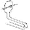 AMAZBEE Dilatatore anale in metallo Espansore anale con vite girevole Uomo SM Speculum vaginale Spina anale in acciaio inossidabile Butt Plug Giocattolo sessuale anale per donne e coppie
