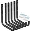 Heavdace Ganci portaoggetti per garage, appendiabiti da parete resistente da 16 cm