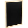 Alevar Lavagna Nera per Gesso 30 x 40 cm con Cornice in Legno