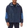 ARMANI EXCHANGE Nylon riciclato reversibile e sostenibile, Giacca Uomo, Navy B/True Navy, L