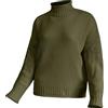 Generico Maglia Scollo A V Donna Maglione Azzurro Donna Maglione Lavorato a Maglia da Abbigliamento da Maglione Pullover a Collo con Spesso Dolcevita Donna Grigio Vestito Donna Invernale (E, XXXXL)