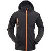 Generico Giacca Caldo Invernale Giubbotto con Cappuccio Regolabile Parka Trapuntato Idrorepellente Cappotto da Lavoro Outdoor Uomo Giacche Sci Uomo Giacca Tattica Nera Adatto per l'autunno e l'inverno