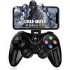 Megadream Controller wireless per iPhone, Megadream MFi Bluetooth Gamepad Joystick per iOS/Android, iPhone 15 14 13/Mini/Pro Max/12/11, per Samsung Galaxy, Nokia, OPPO, Google, Direct Play-Blcak