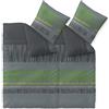 CelinaTex Touchme Castoro Biancheria da Letto 155 x 220 cm 4 Pezzi Copripiumino in Cotone Anni Grigio Nero Verde
