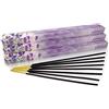 Luxflair Bastoncini di incenso alla lavanda: Confezione grande da 10 scatole = 80 pezzi da 45 minuti di relax, meditazione e benessere. Naturalmente tradizionalmente dall'India in una produzione equa