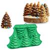 Gfamous Modello stampi di cioccolato di Natale Stampo in silicone per torta pralina di Natale Stampi in silicone per fondente Stampi in silicone per fondente di Natale Strumenti cottura 3D fai da te