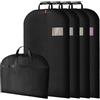 Vicloon Copriabiti Antipolvere, 4 Pezzi Borsa Porta Abiti da Viaggio 60*100cm, Abbigliamento Copre per Abiti, Copriabiti Antipolvere Lavabile e Riutilizzabile con Cerniera per Camicia Costumi Cappotti