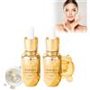 Zynewa Face Serum Siero Illuminante Correttore Di Macchie Scure, Siero Correttore Illuminante per Discromie, Siero Correttore Di Macchie Scure Antirughe per Illuminare E Uniformare L'incarnato