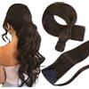 Hetto Extension Capelli Coda di Cavallo Marrone Extension Coda Capelli Veri Umani Coda Capelli Extension Marrone 30 cm 70 g #2