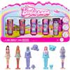 Barbie Mini BarbieLand - Barbie Reveal, set con 5 mini bambole a sorpresa da collezionare, look unici ed effetto cambia colore per un gioco sensoriale, giocattolo per bambini, 4+ anni, JGL29