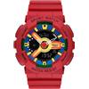 RORIOS Orologio Coppia Elettronico Orologio da Polso Multifunzione Militare Orologio Uomo Donna Orologio Digitale Quarzo Resina Cinturino per Ragazze Ragazzi Rosso chiaro B