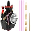 DOCAS PWK 21mm Carburatore per universale 50 cc a 100 cc Dirt Bike Motocross Motorcycle Scooter ATV Quad - Nero