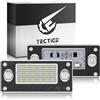 TECTICO LED Luce Targa Luce numeri targa Canbus Auto Compatibile con Audi A3/S3 8L A4/S4 B5 RS4, 2 pezzi