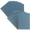 ideen mit herz Set di biglietti d'auguri, finitura effetto madreperla, 10 biglietti di circa 250 g/m² + 10 buste di circa 120 g/m² (colore: grigio-azzurro, formato: DIN C6)
