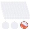 Yolev 360 Pezzi Adesivo Sigillo di Cera Nastro Biadesivo per Artigianato Palloncini Busta Rotonda Etichette Adesivi Ceralacca Sigillante Busta Bianca Cera per Sigillatura Timbri Scrapbooking