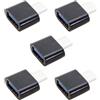 chenyang CY - Adattatore da USB tipo C a USB 2.0 OTG per telefoni cellulare, tablet, cavi USB, Flash Disk, mouse e computer portatili, 5 pezzi.