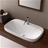Scarabeo Moon lavabo da incasso, 5512BK, Moon bianco [Lavabi > Lavabi da Incasso]