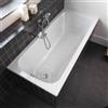 Riho Dola vasca da bagno rettangolare, con troppopieno rotondo L: 160 La: 70 cm, B042001005, Dola bianco [Vasche da Bagno > Vasche da Bagno Rettangolari]